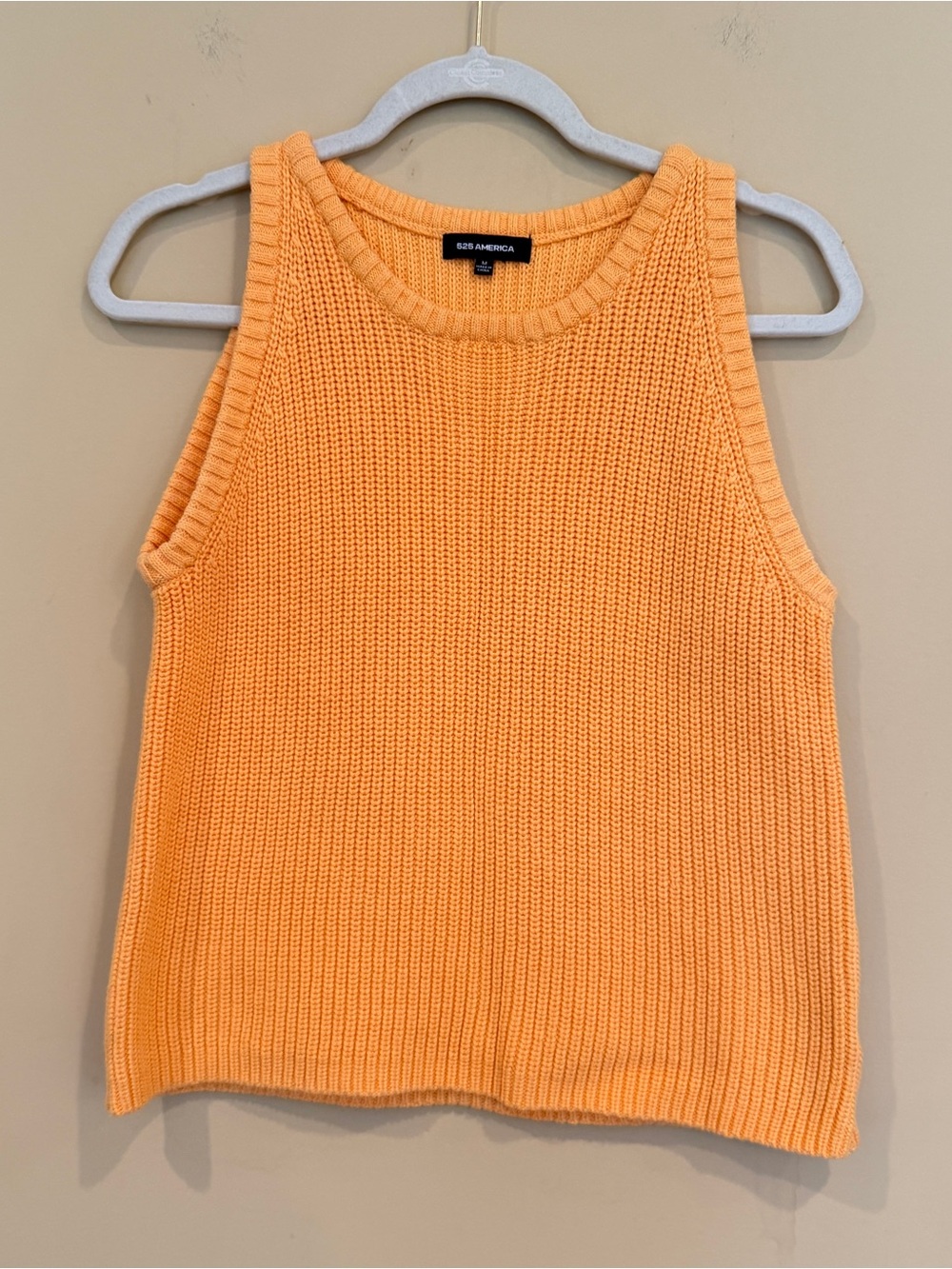 525 America 100% Cotton Sweater Tank Top